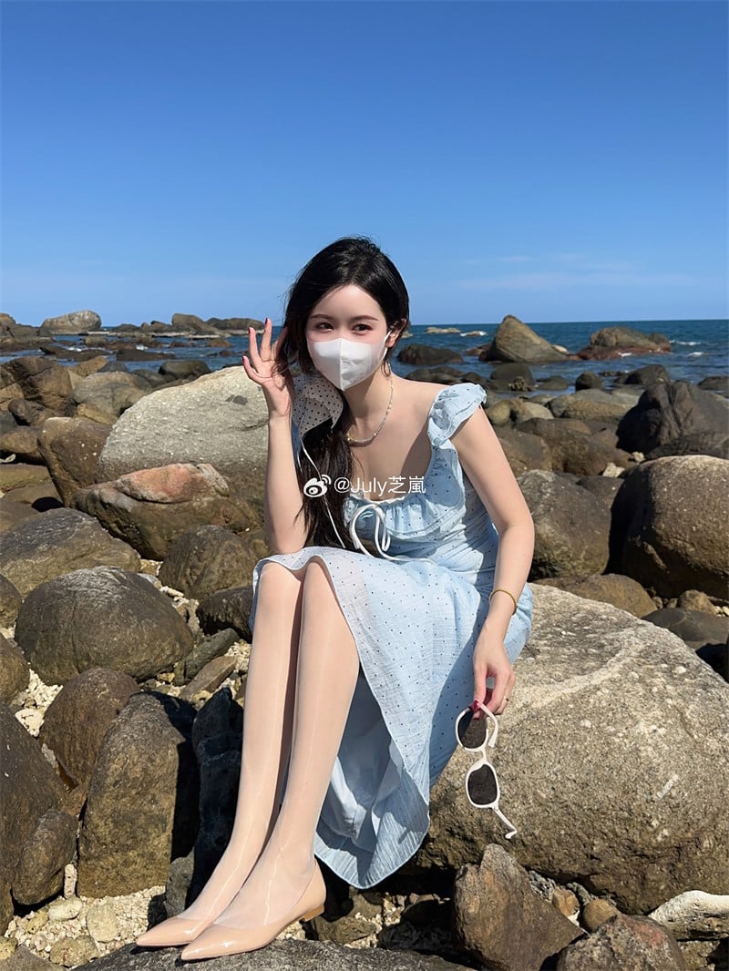 口罩之下的美丽，小姐姐的魅力揭秘@July芝嵐