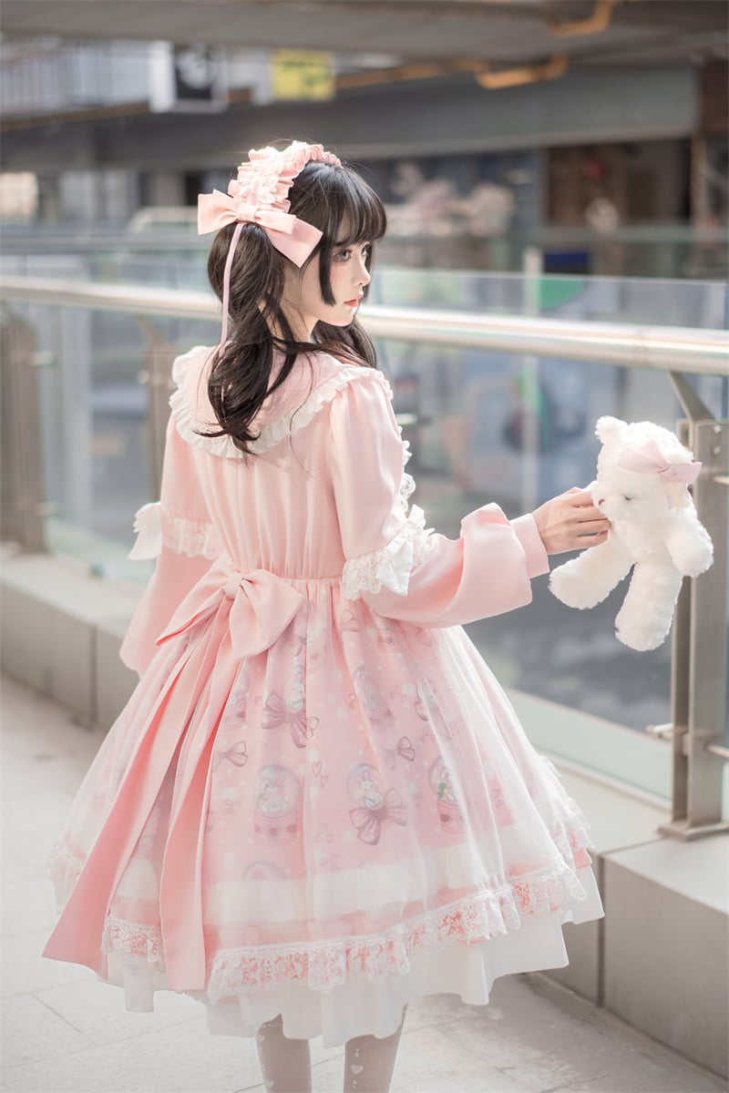 可爱萝莉Lolita的粉色魅力@困炸了的兔叽